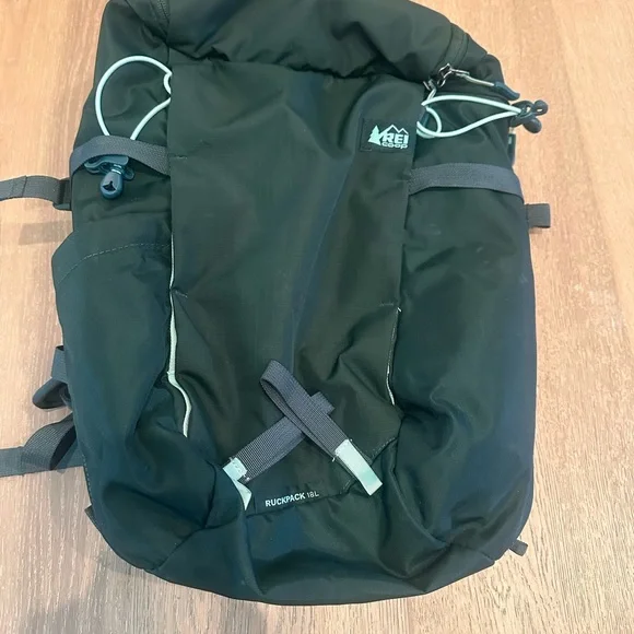 REI Dark Green Backpack with Gray Accents - Picture 1 of 6